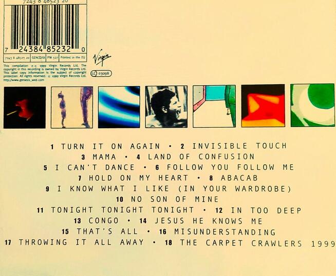 Sprzedam Album Cd GENESIS Turn It On Again CD-Nowy