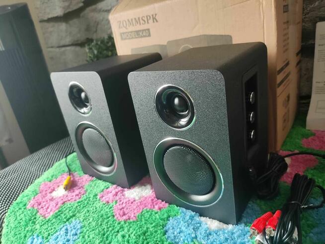 Głośniki Aktywne Bluetooth do Komputera PC Laptopa Gramofonu