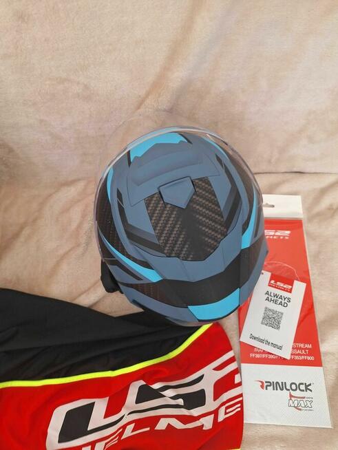 Kask motocyklowy ls2 jak nowy