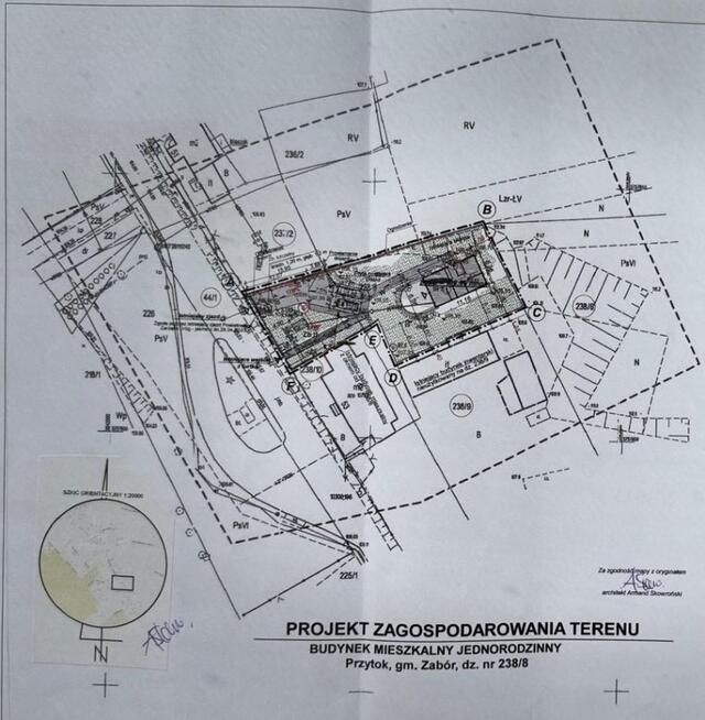 Działka budowlana na sprzedaż Przytok, 814 m2