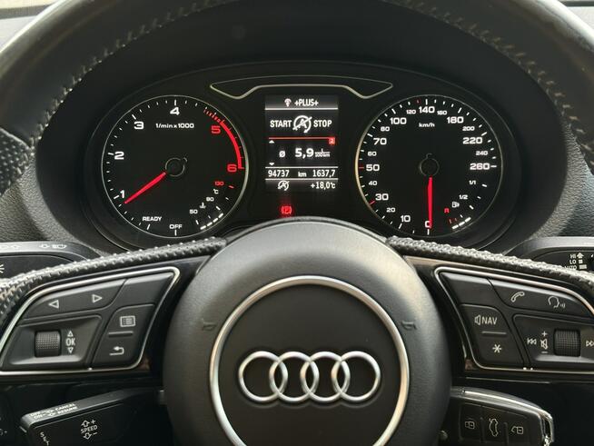 Audi A3 LIFT Sportback S-Line 2018r 2.0 TDI 150KM Led Navi Kamera Niski przebi