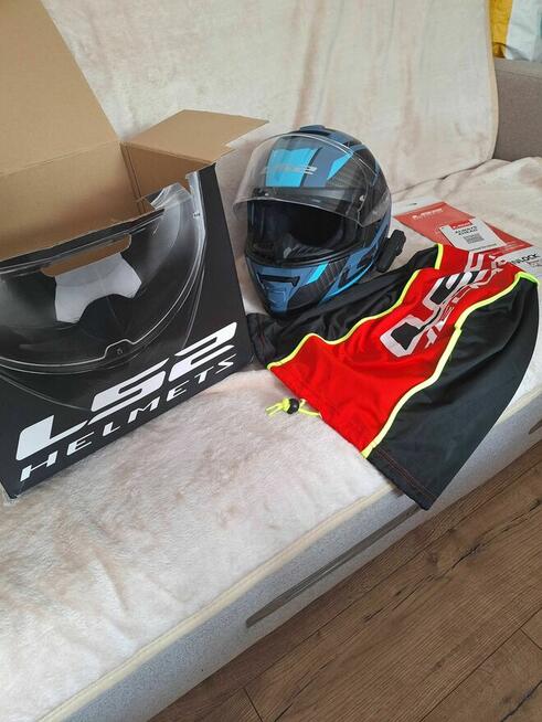 Kask motocyklowy ls2 jak nowy