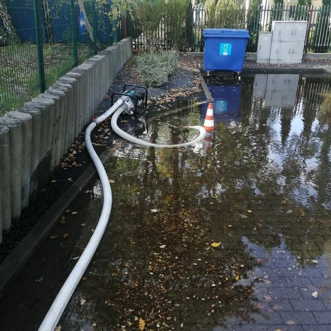wypompowywanie wody Warszawa