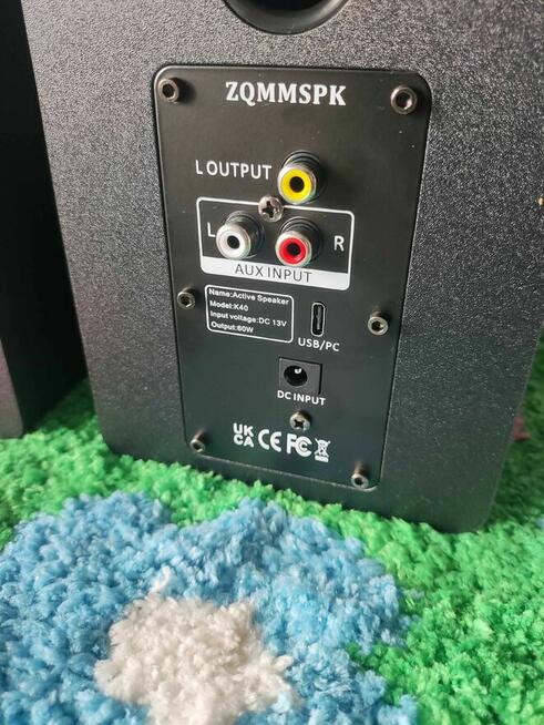 Głośniki Aktywne Bluetooth do Komputera PC Laptopa Gramofonu