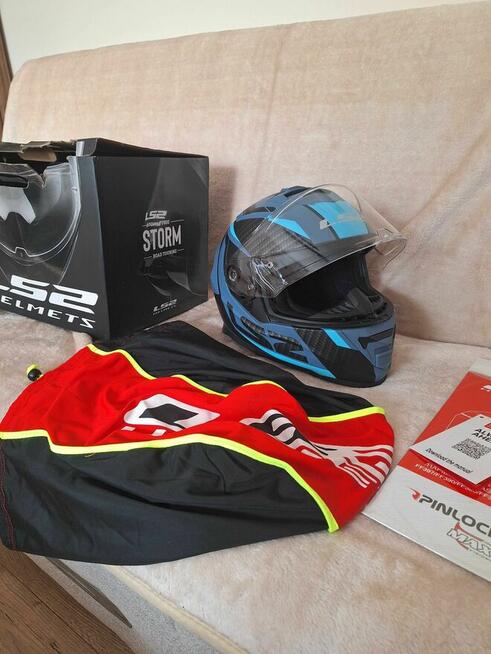Kask motocyklowy ls2 jak nowy