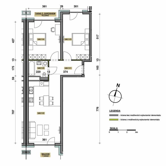 Lokal z ogródkiem 68 m² | parter | Sandomierz | biznes / naj