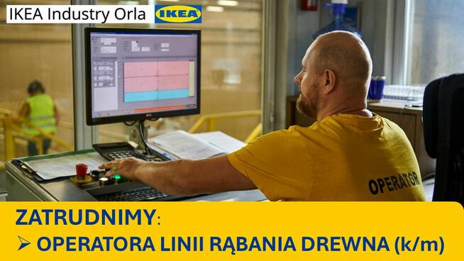 Operator / -ka rębaka - praca z pulpitu sterowniczego