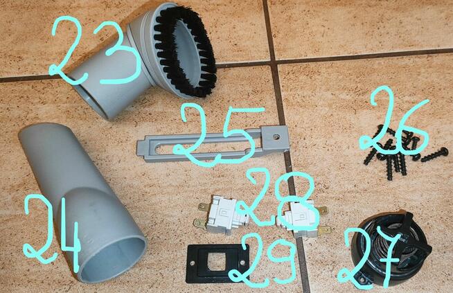 Electrolux Essensio ZEO5420 / odkurzacz -części!