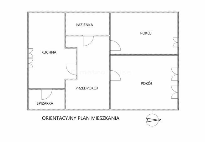 Dwupokojowe mieszkanie w centrum Białogardu.