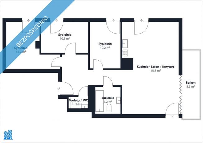 Nowe mieszkanie 86m2 centrum Katowic OKAZJA