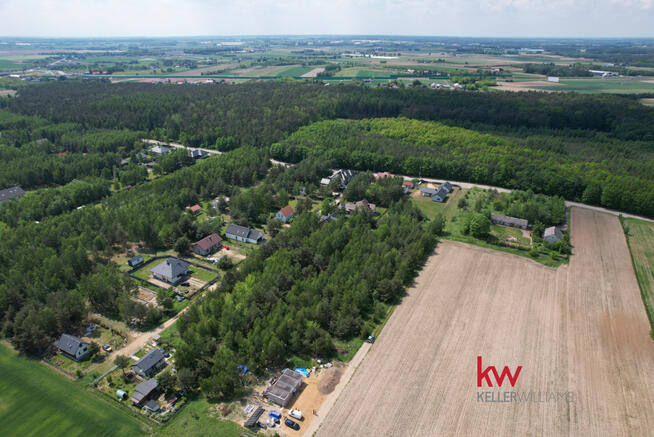 Działka budowlana Załuski, Leśna