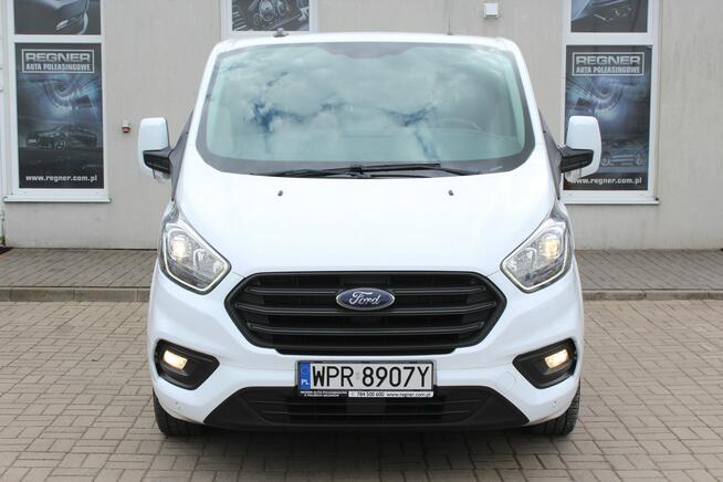 Ford Transit Custom 3-osobowy FV23% 130KM VAT-1 Parktronic Tempomat Gwarancja