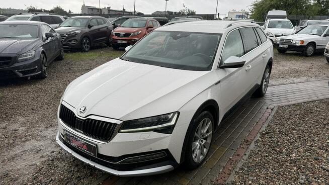 Škoda Superb Scout 2.0tdi 190KM 4x4 ledy Navi kamera automat asystenci 1.r.gwarancj