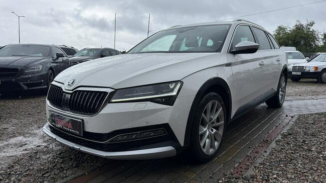 Škoda Superb Scout 2.0tdi 190KM 4x4 ledy Navi kamera automat asystenci 1.r.gwarancj