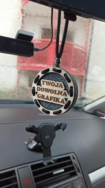 Zapach do samochodu drewniana zawieszka