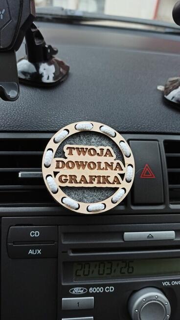 Zapach do samochodu drewniana zawieszka