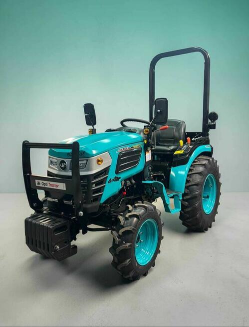 Hinomoto HM3025, 25hp, 4x4, SPECIAL edition Turkusowy