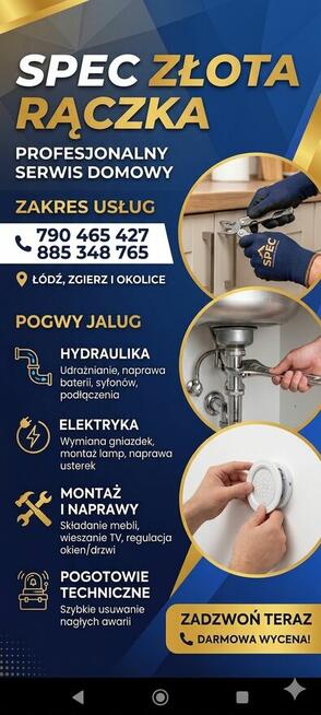 ELEKTRYCZNE usługi, awarie, remonty, pogotowie serwisowe, Łódź