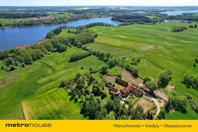 Działki z linią brzegową jeziora Dłużec - Mazury