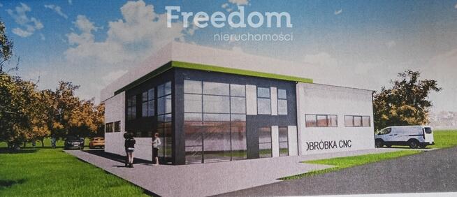 Budynek magazynowo-usługowy w budowie 4km od Kępna