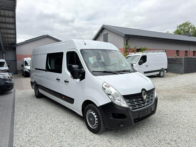 Renault Master max L3H2 7 osobowy brygadówka doka 145KM pełna opcja