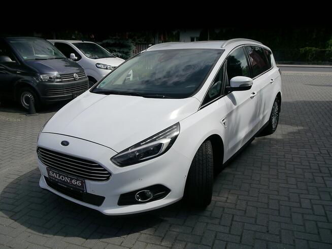 Ford S-Max 2.0d Ledy Kamera Navi bezwypadkowy serwisowany z Niemiec Gwarancja 12m