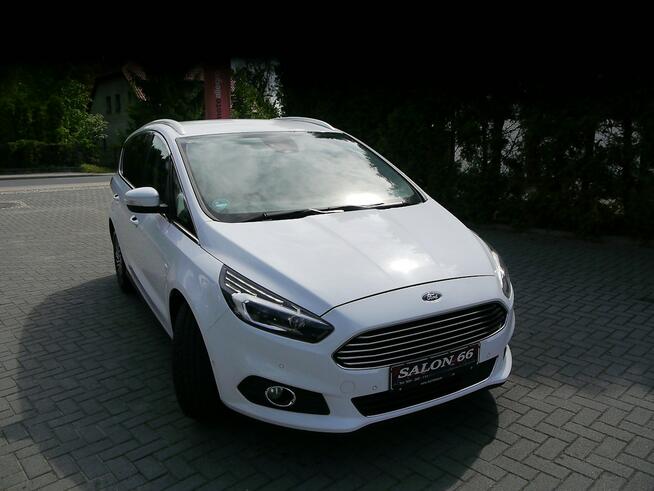 Ford S-Max 2.0d Ledy Kamera Navi bezwypadkowy serwisowany z Niemiec Gwarancja 12m