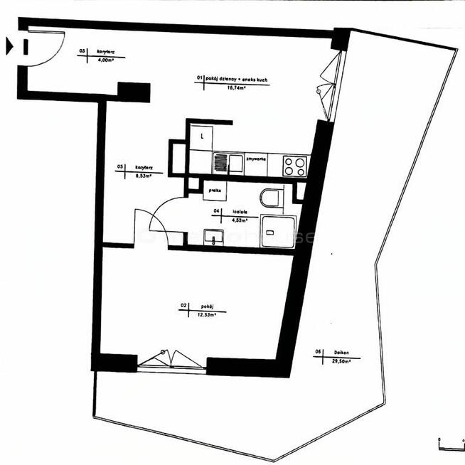 Apartament z tarasem Manhattan Place