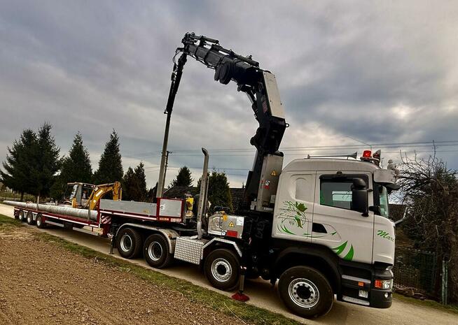 uslugi HDS naczepa niskopodwoziowa 25t