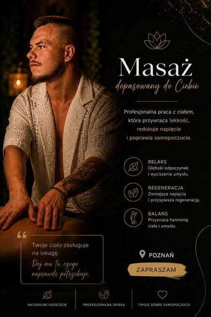 Relaksujący masaż Poznań