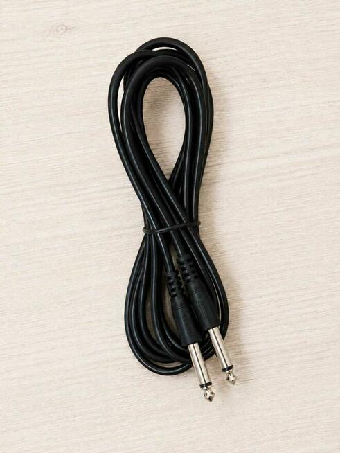 Kable gitarowe Jack 6,3 mm 3m – proste i kątowe | Nowe