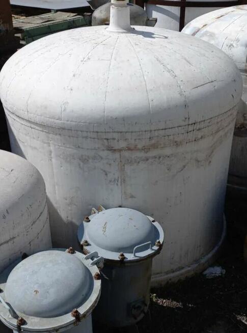 Zbiorniki/Reaktory/Mieszalniki z fluoroplastu PTFE teflonowe