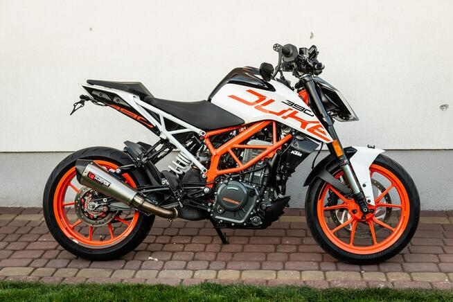 KTM duke 390 R 2021 ABS KSIĄŻKA Serwisowa RatyTransport AKRAPOVIĆ KAT A2