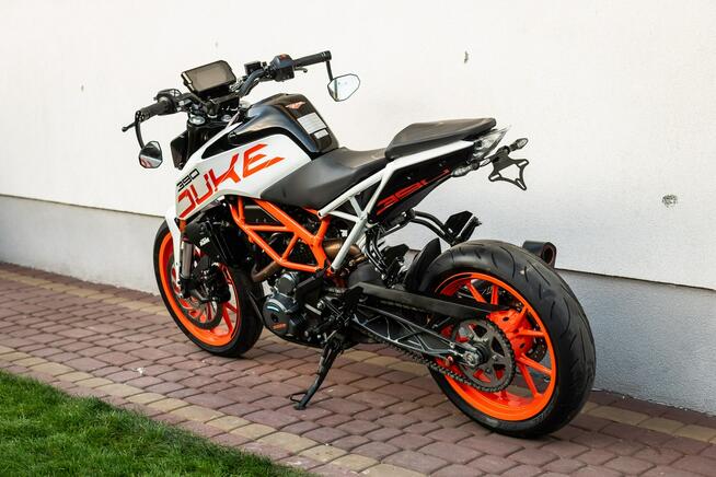 KTM duke 390 R 2021 ABS KSIĄŻKA Serwisowa RatyTransport AKRAPOVIĆ KAT A2