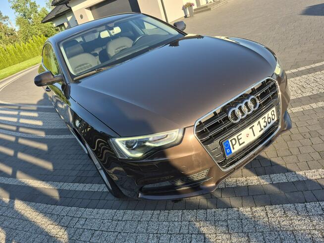 Audi A5 xenon led navi chromy ładny lift