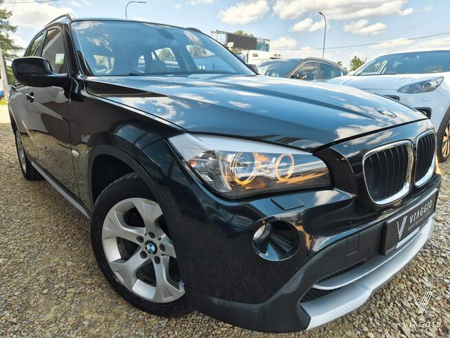BMW X1 20d 4x4 xDrive 177km hak NAVI bixenon BEZWYPADKOWY serwis 2011