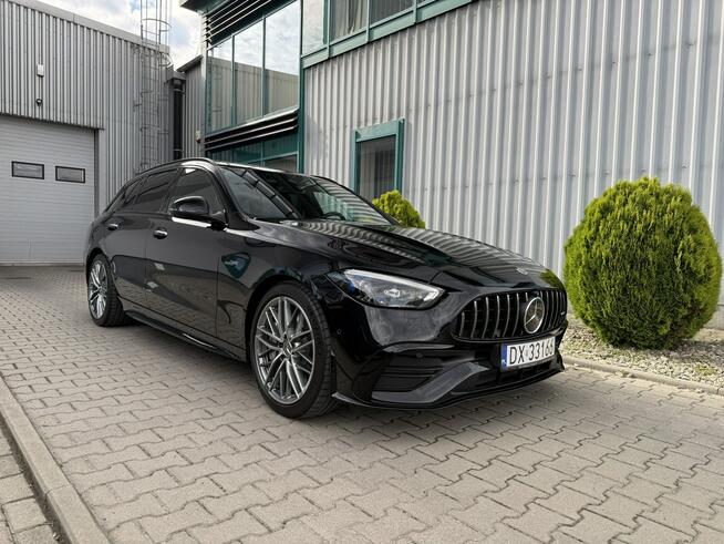 Mercedes C 43 AMG Burmester, skrętna oś, head-up. Gwarancja. Bezwypadkowy. FV 23%.