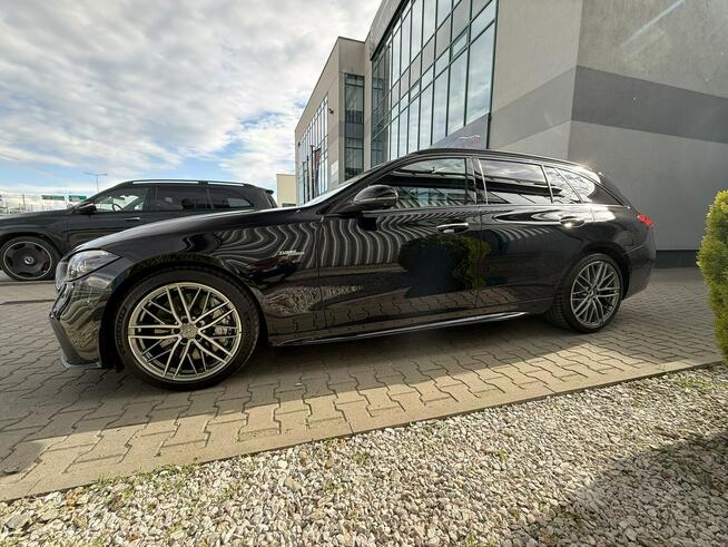 Mercedes C 43 AMG Burmester, skrętna oś, head-up. Gwarancja. Bezwypadkowy. FV 23%.