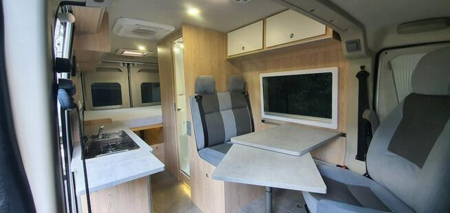 Fiat Ducato 2.3 D 130 Km Kamper Klima Solary 4osobowy WC Kamera Alu
