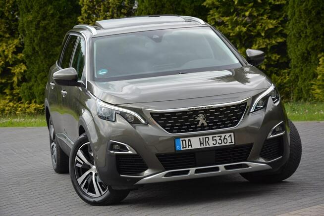Peugeot 5008 Radar ACC Skóry Panorama 7-foteli Navi Kamera Full Led Virtual ASO
