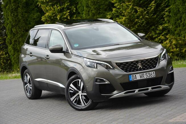 Peugeot 5008 Radar ACC Skóry Panorama 7-foteli Navi Kamera Full Led Virtual ASO