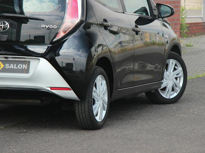 Toyota Aygo Skóra*Klima*GrzaneFotele*Kamera*PanelDotyk*Esp*Led*Bluet*Alu15*GwarVGS