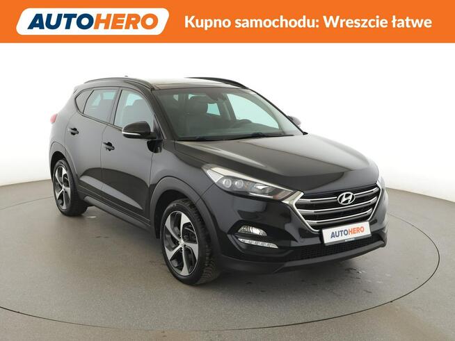 Hyundai Tucson automat 184KM 4x4 skóra navi grzane fotele+kier. kamera hak tempomat