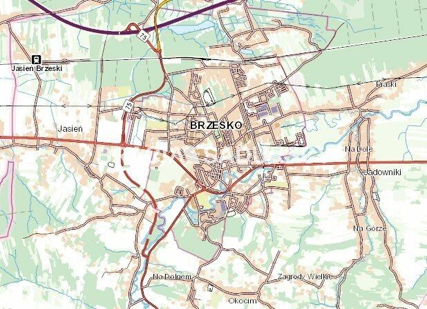 Działka usługowa Brzesko Brzesko, Brzesko, Szczepanowska
