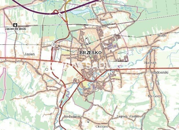 Działka usługowa Brzesko Brzesko, Brzesko, Szczepanowska
