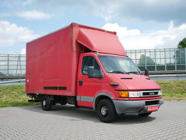 Iveco Daily 35S13 III 2.8TD 125KM Kontener +Winda +Hak -1 Właściciel od 9 lat -Zobacz