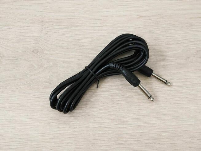 Kable gitarowe Jack 6,3 mm 3m – proste i kątowe | Nowe