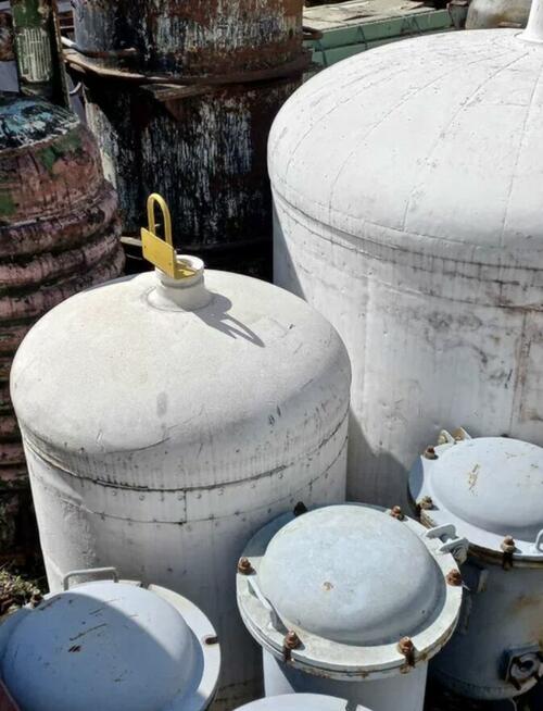 Zbiorniki/Reaktory/Mieszalniki z fluoroplastu PTFE teflonowe