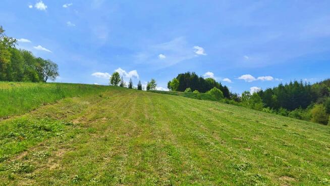 Działka inwestycyjna Bieszczady – pozwolenie + rozpoczęta bu
