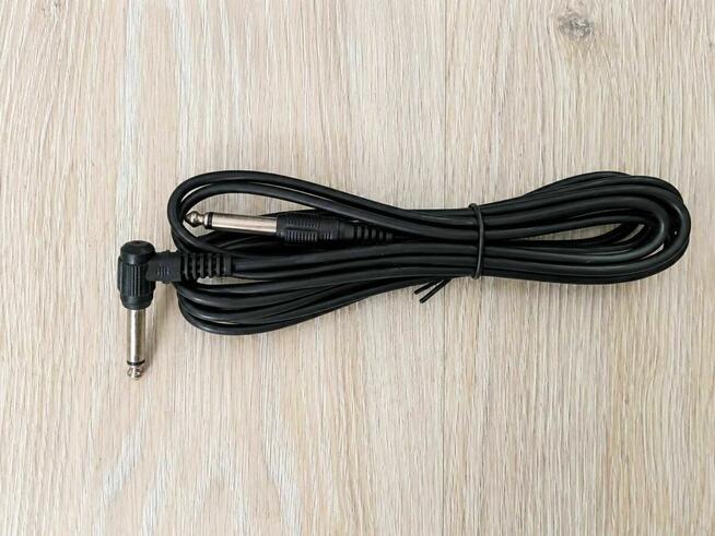 Kable gitarowe Jack 6,3 mm 3m – proste i kątowe | Nowe